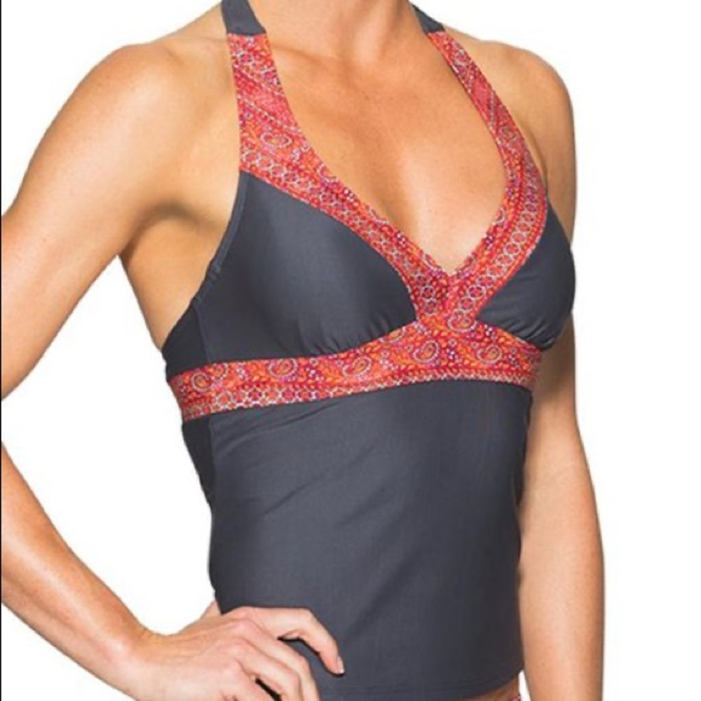 Athleta Ventana Halter Neck Tankini